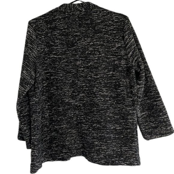 3/4 Sleeve Black & White Open Sweater/Cardigan/Blazer by H&M - Picture 4 of 4